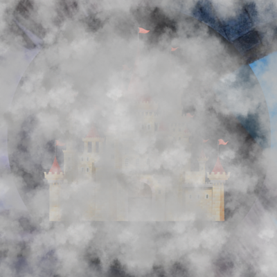 Mist weg kasteel (1)